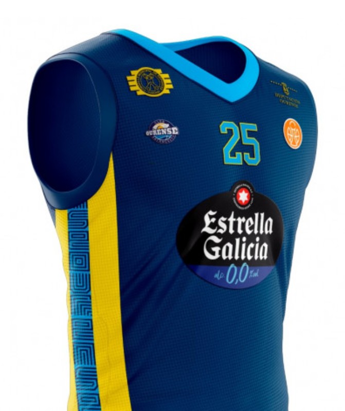 Maillot Domicile Club Ourense Baloncesto