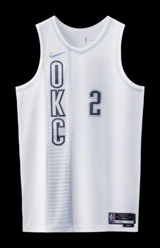 OKC ⚡️ Tracker on X: And lastly, a look at all five Thunder jerseys that  will be worn this season.  / X