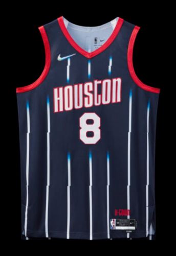 NBA 2K22 2022-23 Houston Rockets Hardwood Classic Jersey by Cheesyy