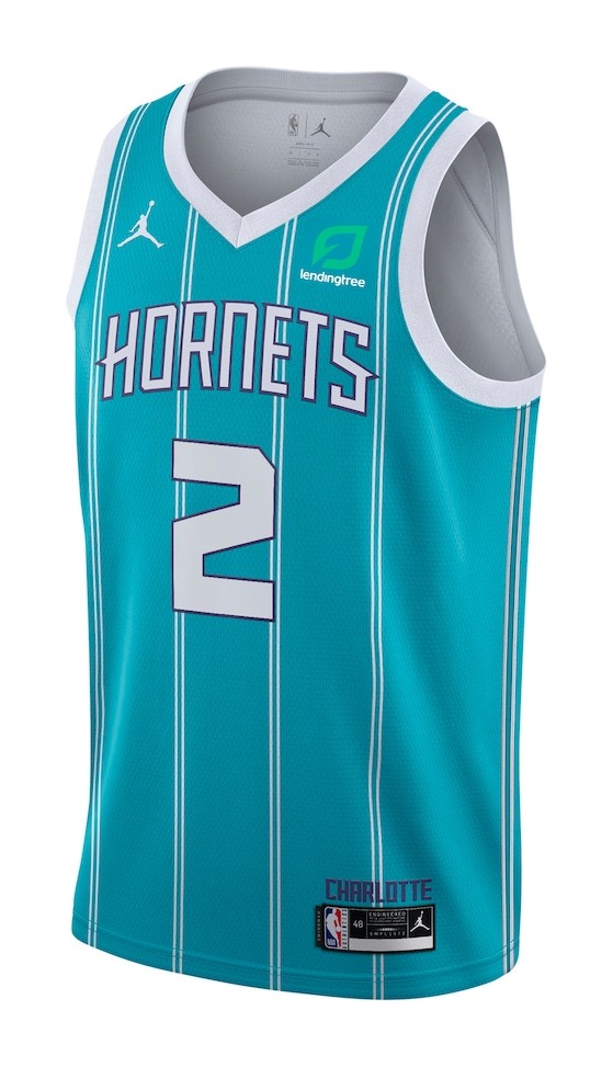 Brisa Esperar algo Crítica Camiseta Icon Charlotte Hornets 2020-2023