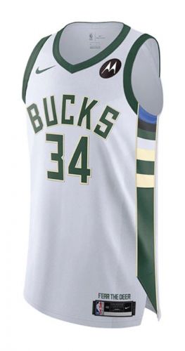 NBA Jersey Database, Milwaukee Bucks City Jersey 2017-2018