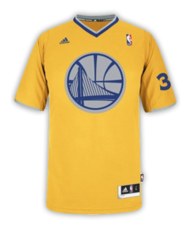 Golden State Warriors 2013-2014 alternate uniform, kodrinsky