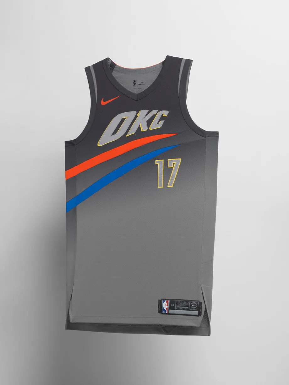 Nike Earned Edition Jersey: Oklahoma City Thunder