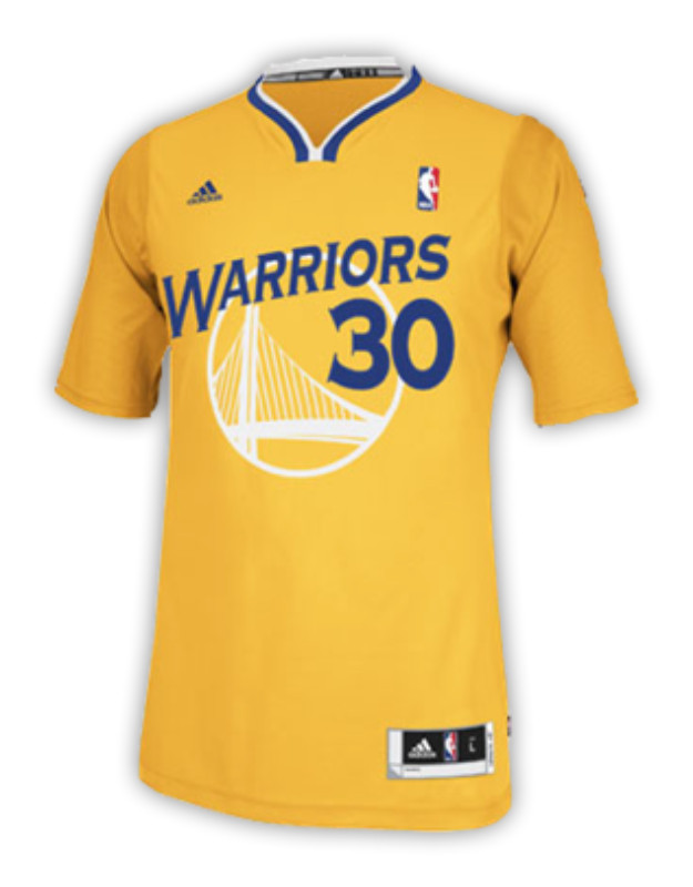 NBA Jersey Database, Golden State Warriors Alternate “Crossover”