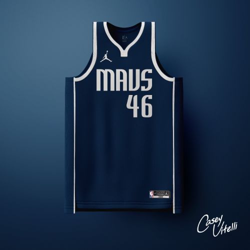 Dallas Mavericks 2004-06 Home Jersey