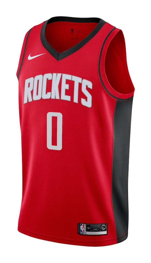 puente gráfico nieve Camiseta Icon Houston Rockets 2019-2023