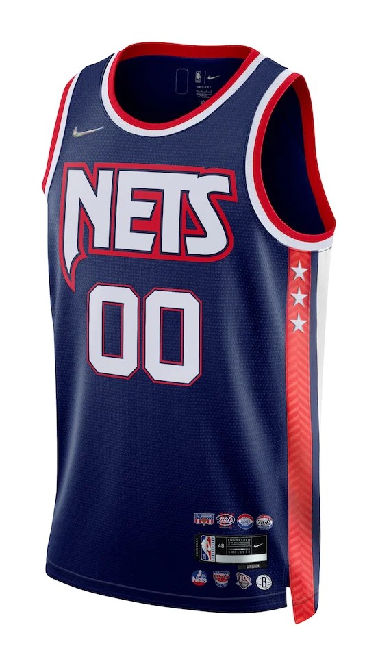 Mitchell & Ness 2004 New Jersey Nets Grey Alternate Brooklyn