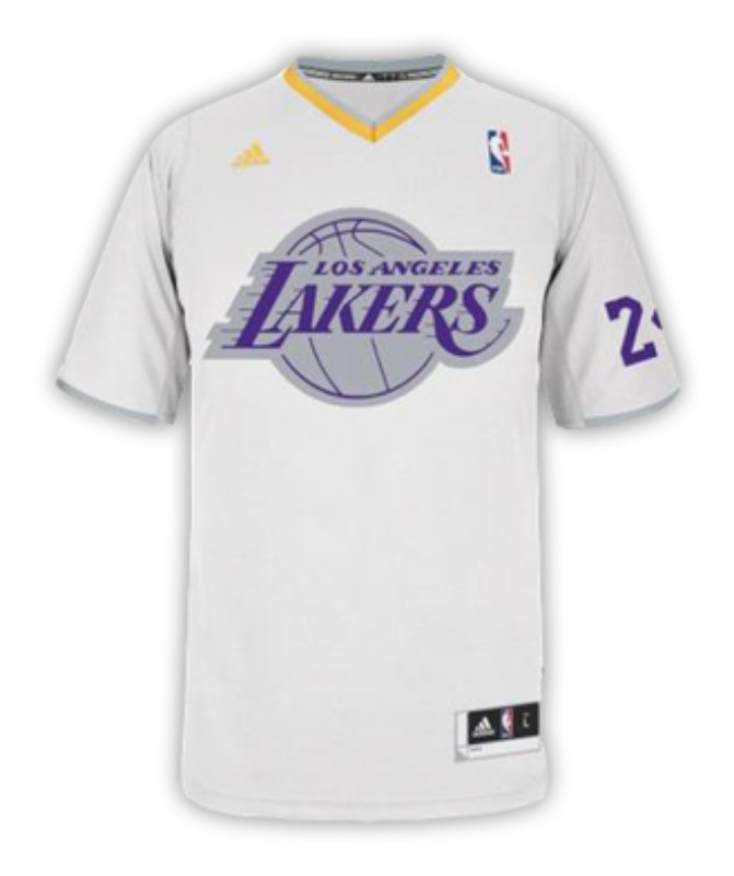 lakers christmas jersey