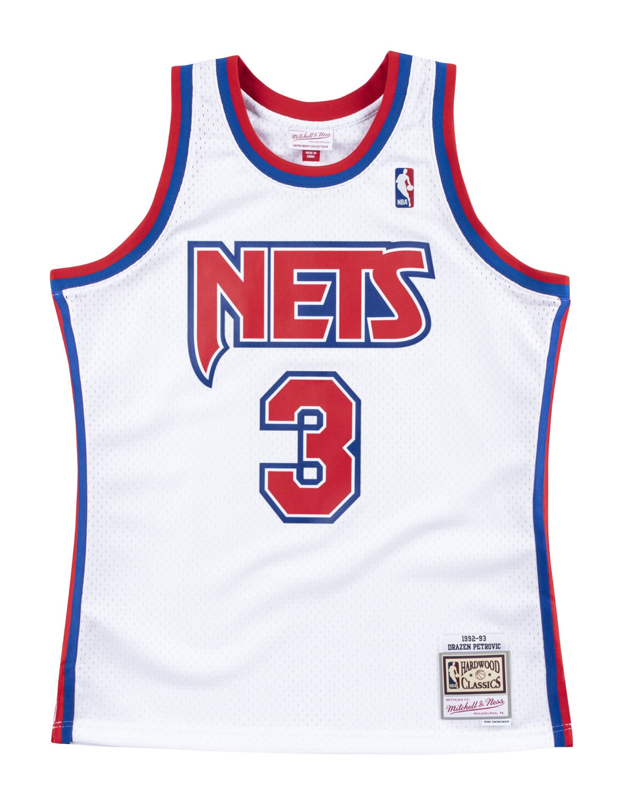 Mitchell & Ness on X: 🚨🚨RESTOCK ALERT🚨🚨 The 1990-1991 New Jersey Nets  Light Blue Road Uniforms lasted only one season as the team changed them to  a darker blue the following season. 