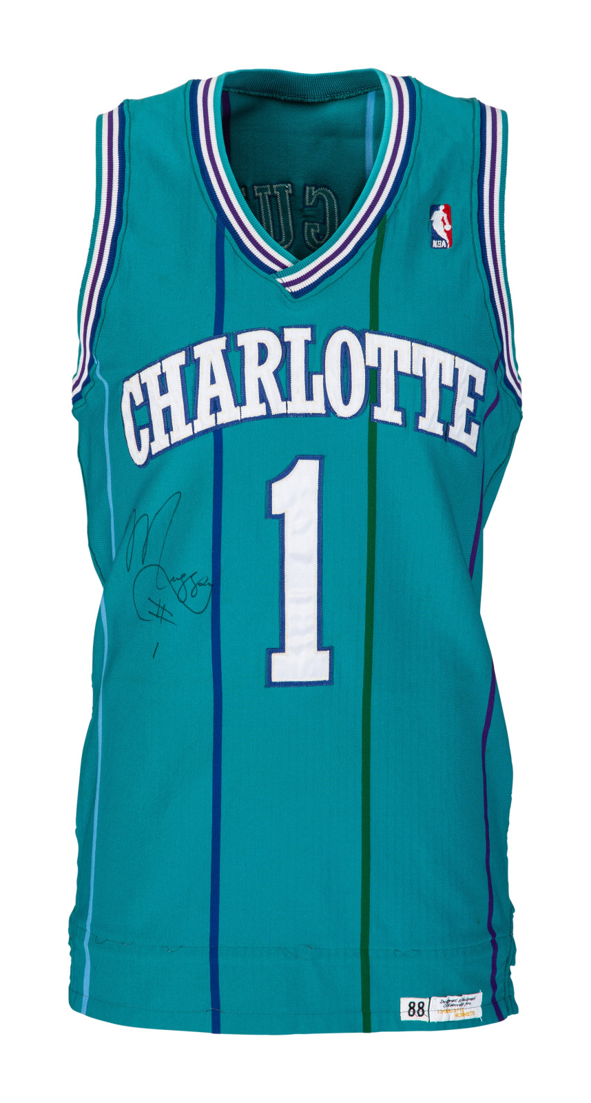 Camiseta Visitante Charlotte Hornets 1988-1997