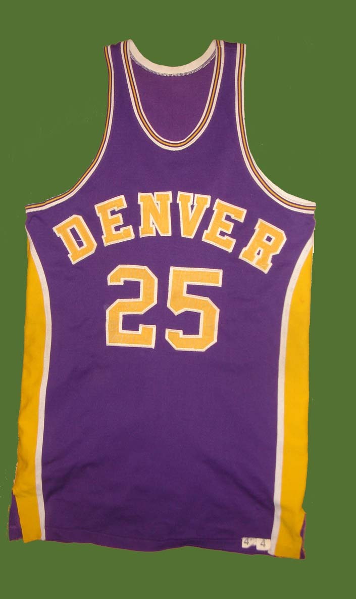 Denver Rockets Jersey - Yellow (1973) - 4XL - Royal Retros