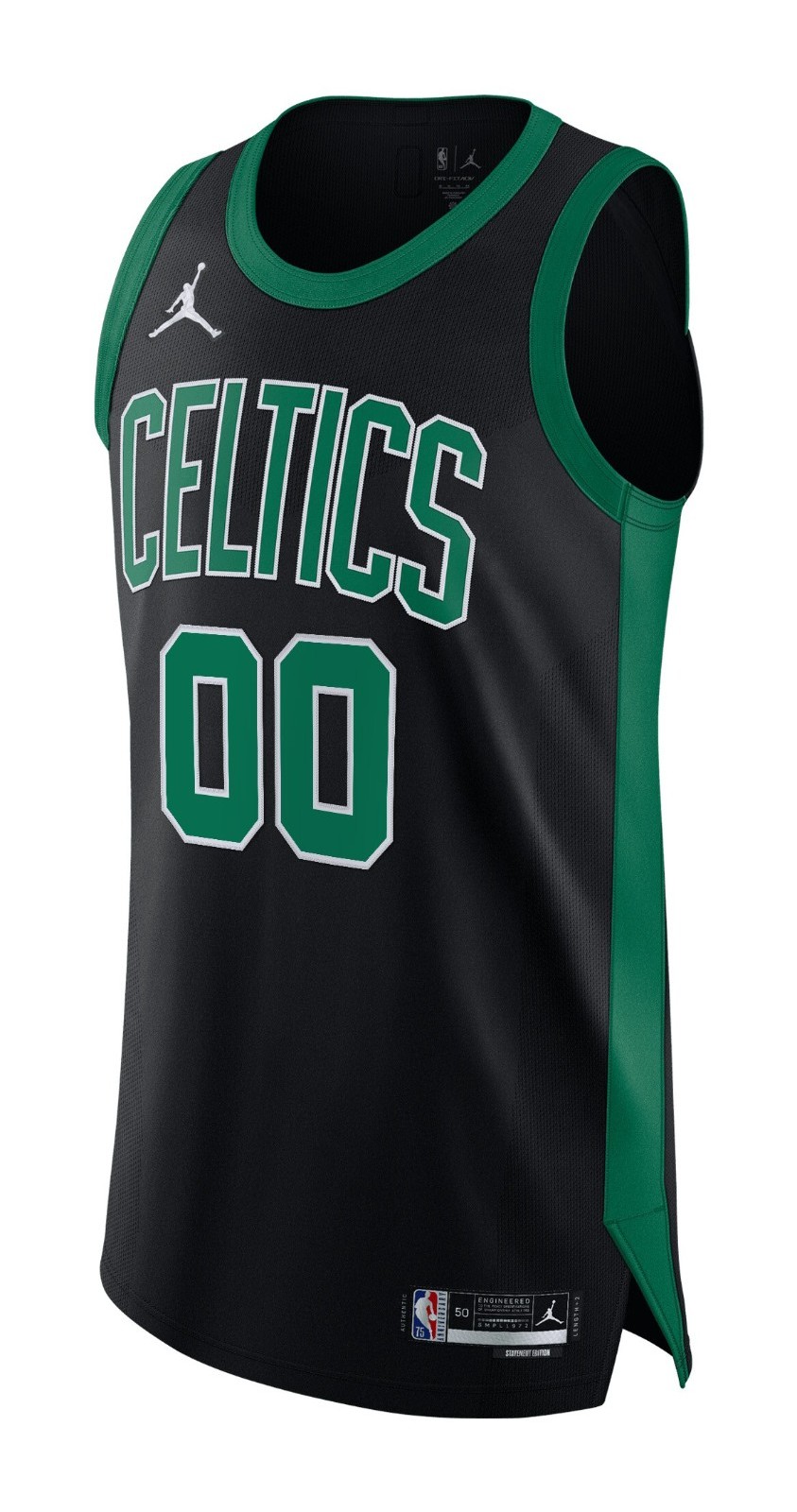 Men's Nike Aaron Nesmith Green Boston Celtics 2020/21 Swingman Patch Jersey  - Icon Edition