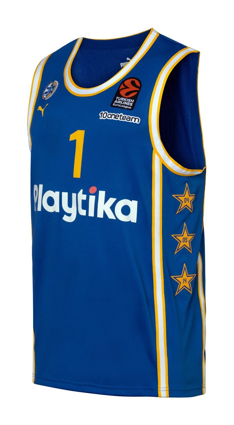 Camiseta baloncesto Maccabi Tel Aviv d\'occasion pour 35 EUR in Salamanca  sur WALLAPOP