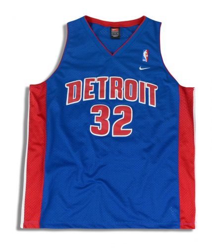 NBA Jersey Database, Detroit Pistons 1996-2001 Record: 194-184 (52%)