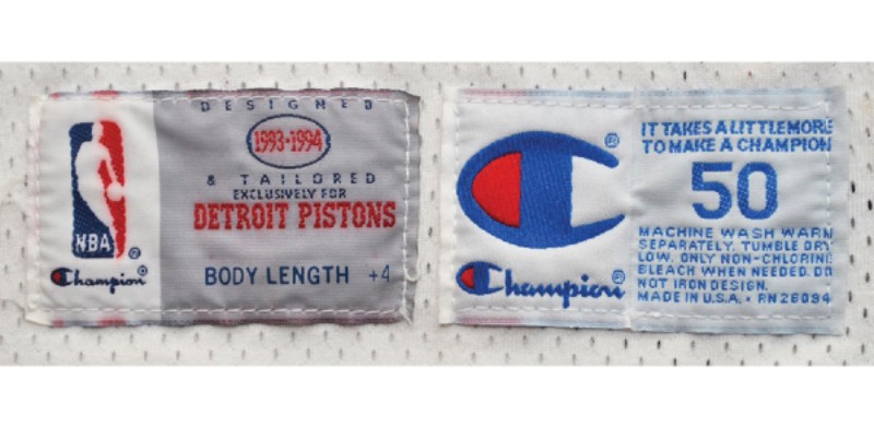 Detroit Pistons 1989-1996 Away Jersey