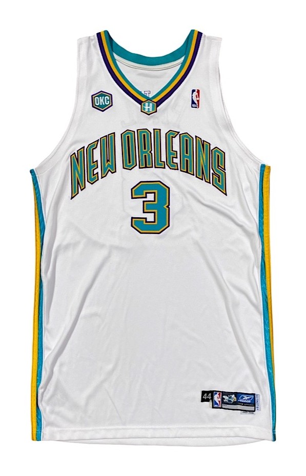 The Valentine's Day OKC/New Orleans Hornets jersey: one of the