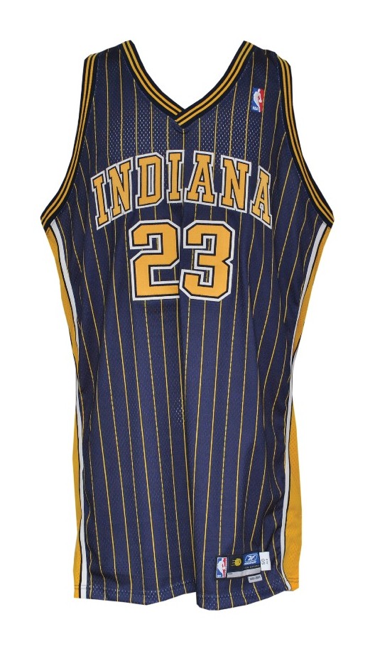 Indiana Pacers 2001-2005 Home Jersey