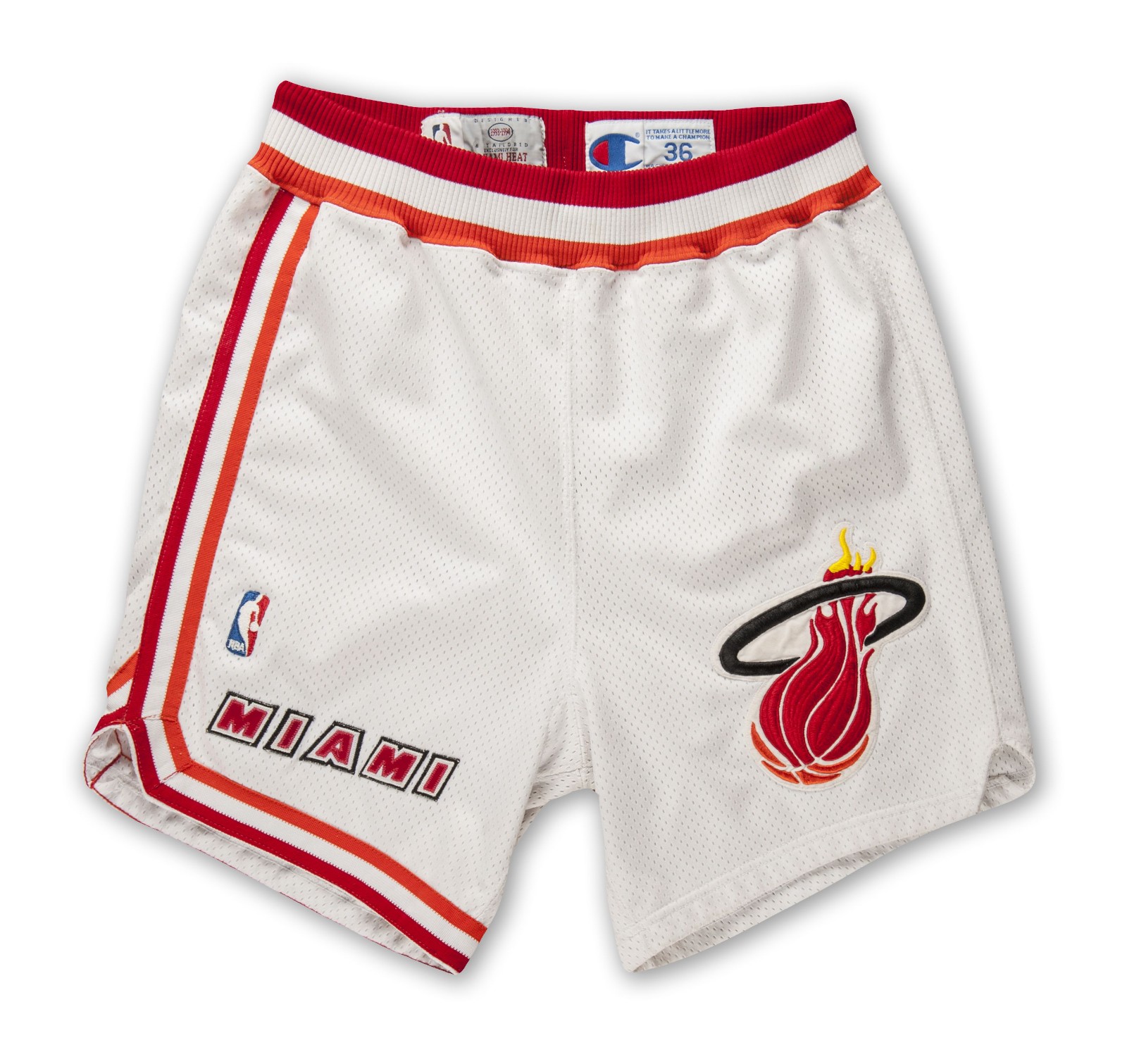 Miami Heat NBA 1988 White Red Baseball Jersey - Growkoc