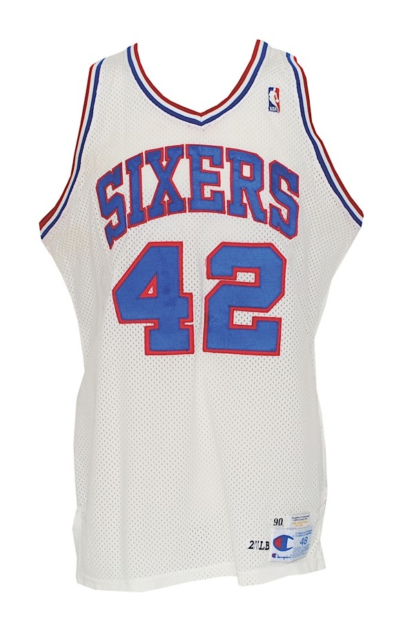 Philadelphia 76ers 1989-1991 Home Jersey