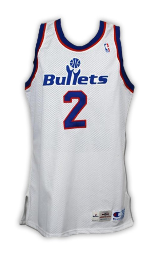 Washington Bullets 1985-1987 Home Jersey