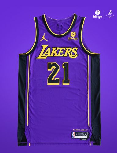 Los Angeles Lakers 2021-22 City Jersey