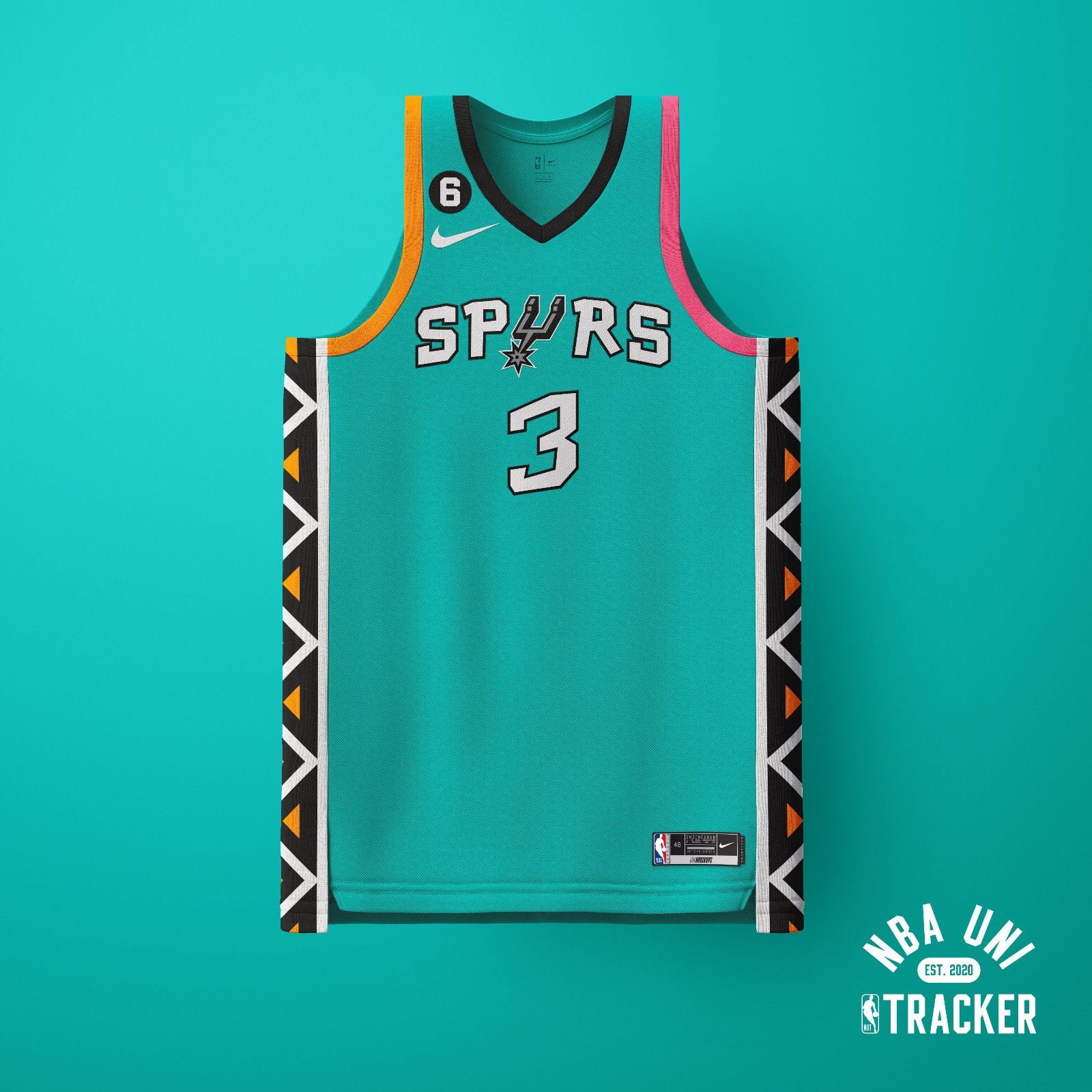 San Antonio Spurs 202223 City Jersey