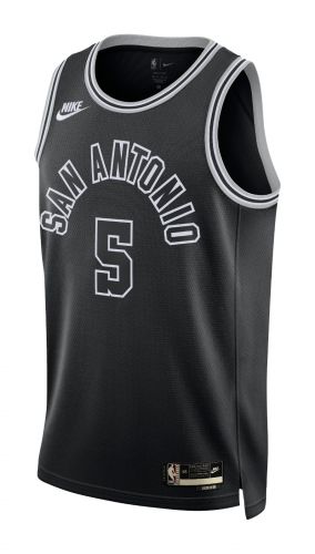 NBA 2K22 2022-23 San Antonio Spurs Hardwood Classic Jersey - By