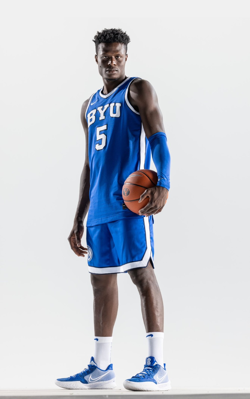 BYU Cougars #24 NCAA BRIGHAM YOUNG UNIVERSITY Size 2XL XXL Basketball Jersey!