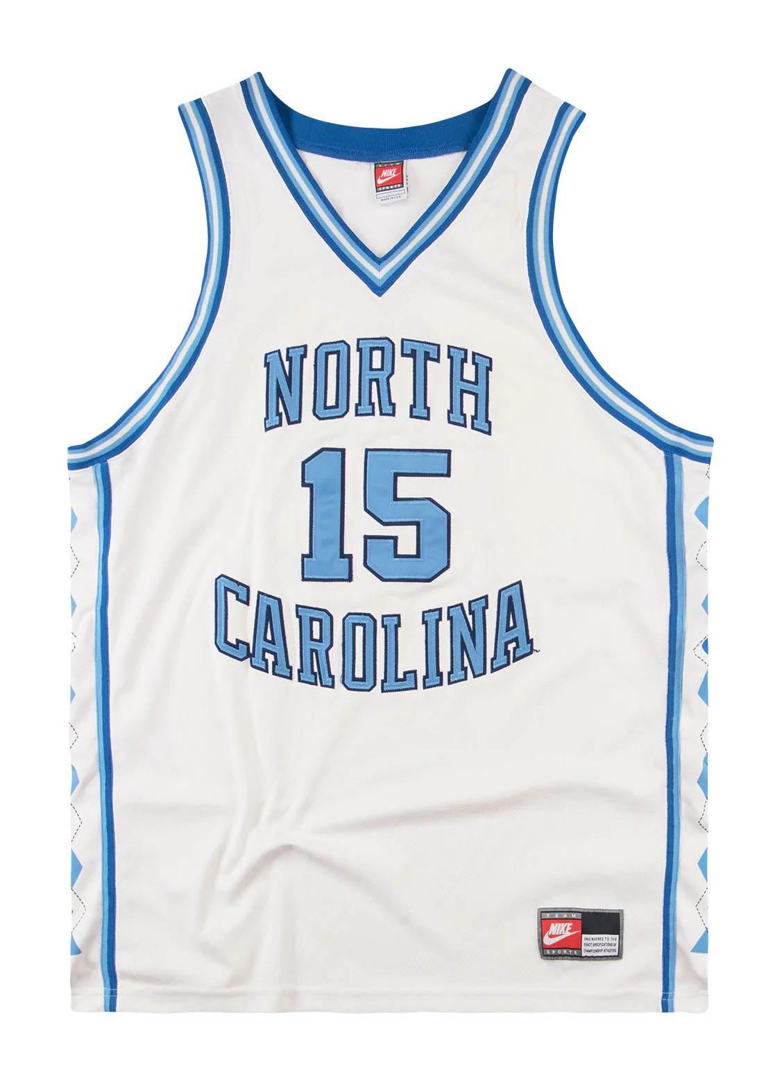 North Carolina Tar Heels 1995-96 Jerseys