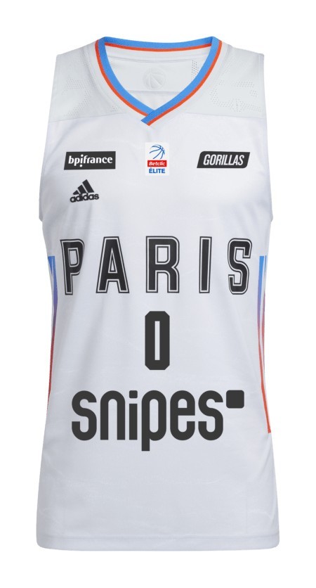 Adiccion Encantador Edredón Camiseta Local Paris Basketball 2022-2023