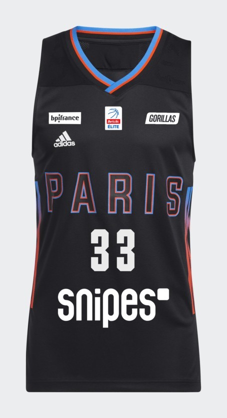 Hacia abajo Departamento País de origen Camiseta Visitante Paris Basketball 2022-2023