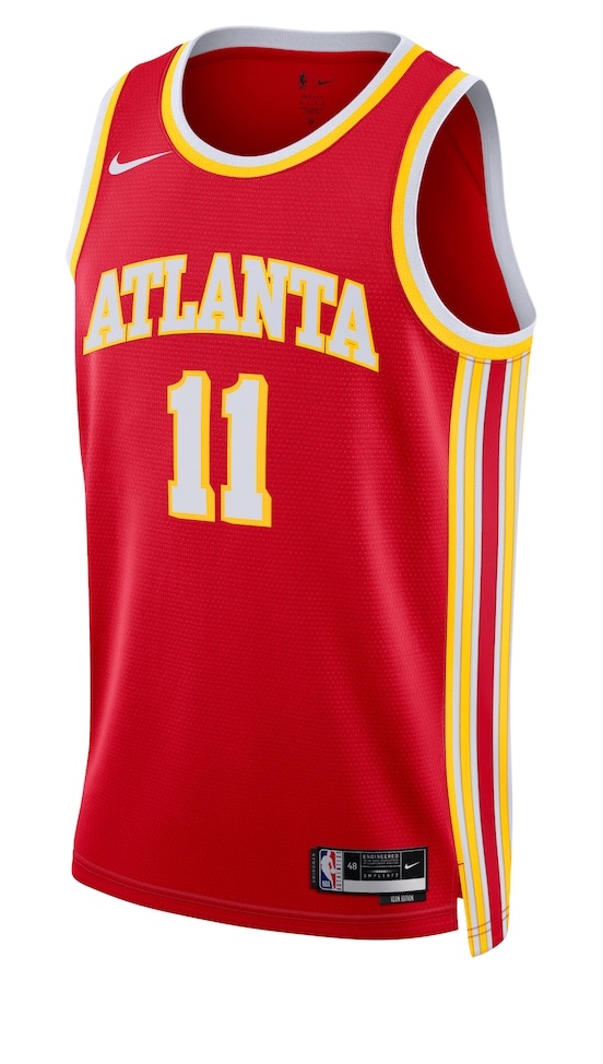 ᴇᴍᴍᴇɢʀᴀᴘʜɪᴄ 𝟸 on Instagram: , Atlanta Hawks • Icon Edition jersey concept  🏀 Thoug… in 2023