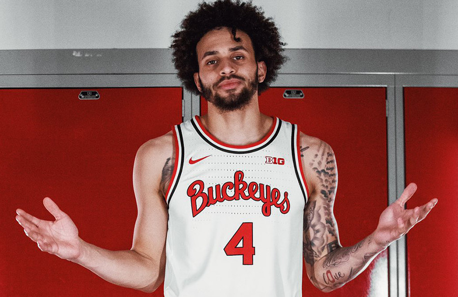 Ohio State Buckeyes 2020-2024 Throwback Home Jersey