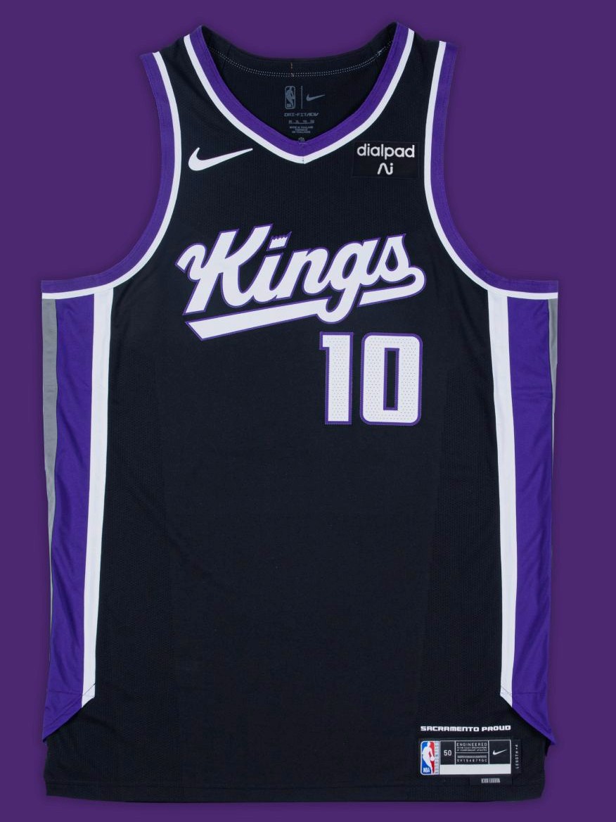 Sacramento Kings 2023/24 Icon Edition Nike Dri-FIT NBA Swingman Jersey.