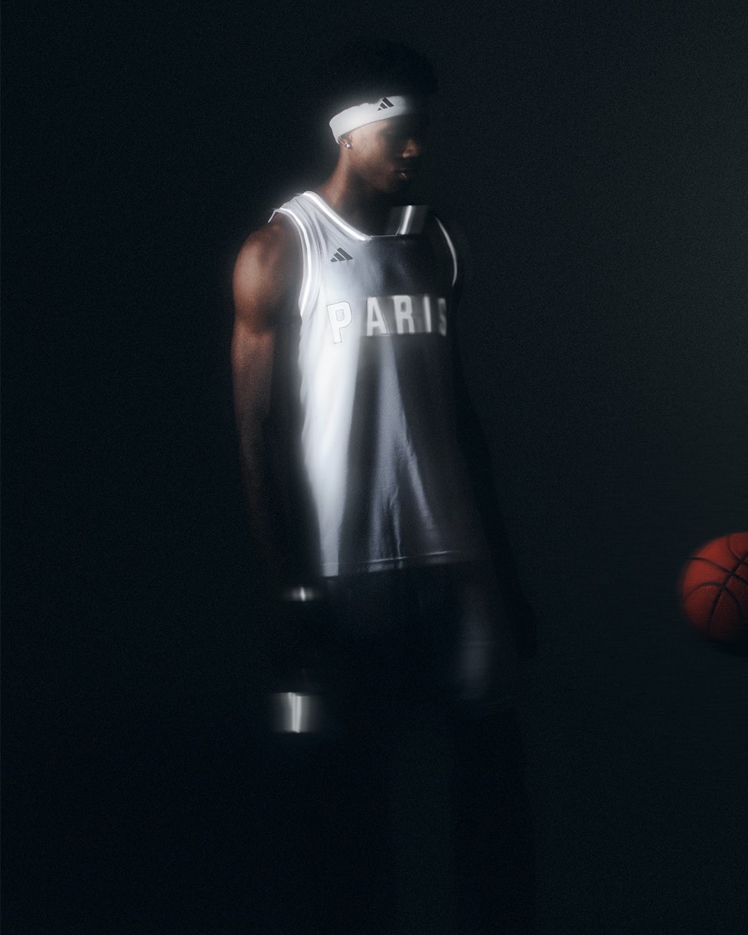 NO-NAME PARIS — Goyard Inspired Basketball Jersey - Black.