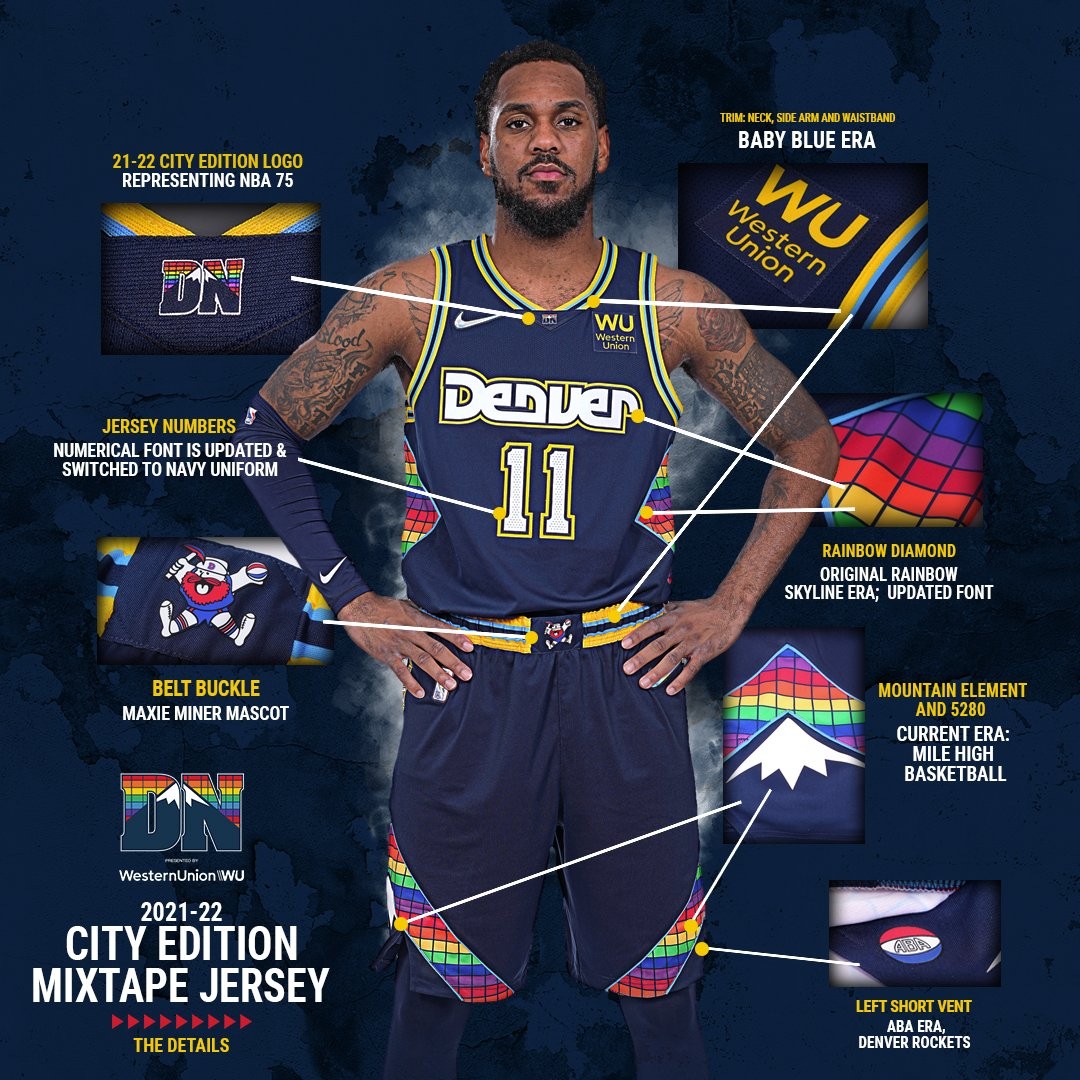 nuggets city jersey 2022