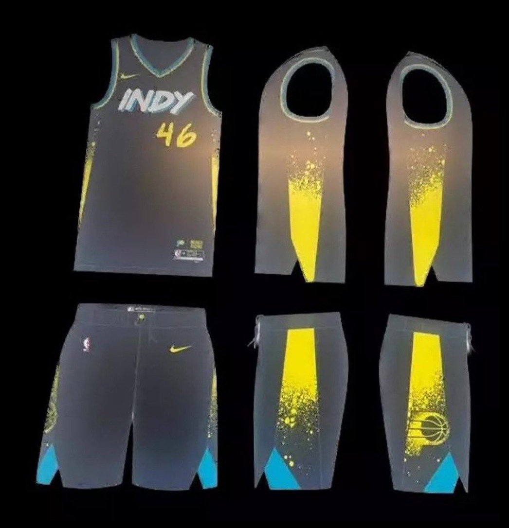 Indiana Pacers 2023-2024 City Jersey