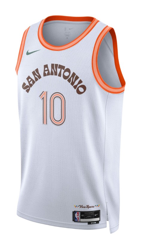San Antonio Spurs 2022/23 City Jersey, Spurs City Edition Shirt