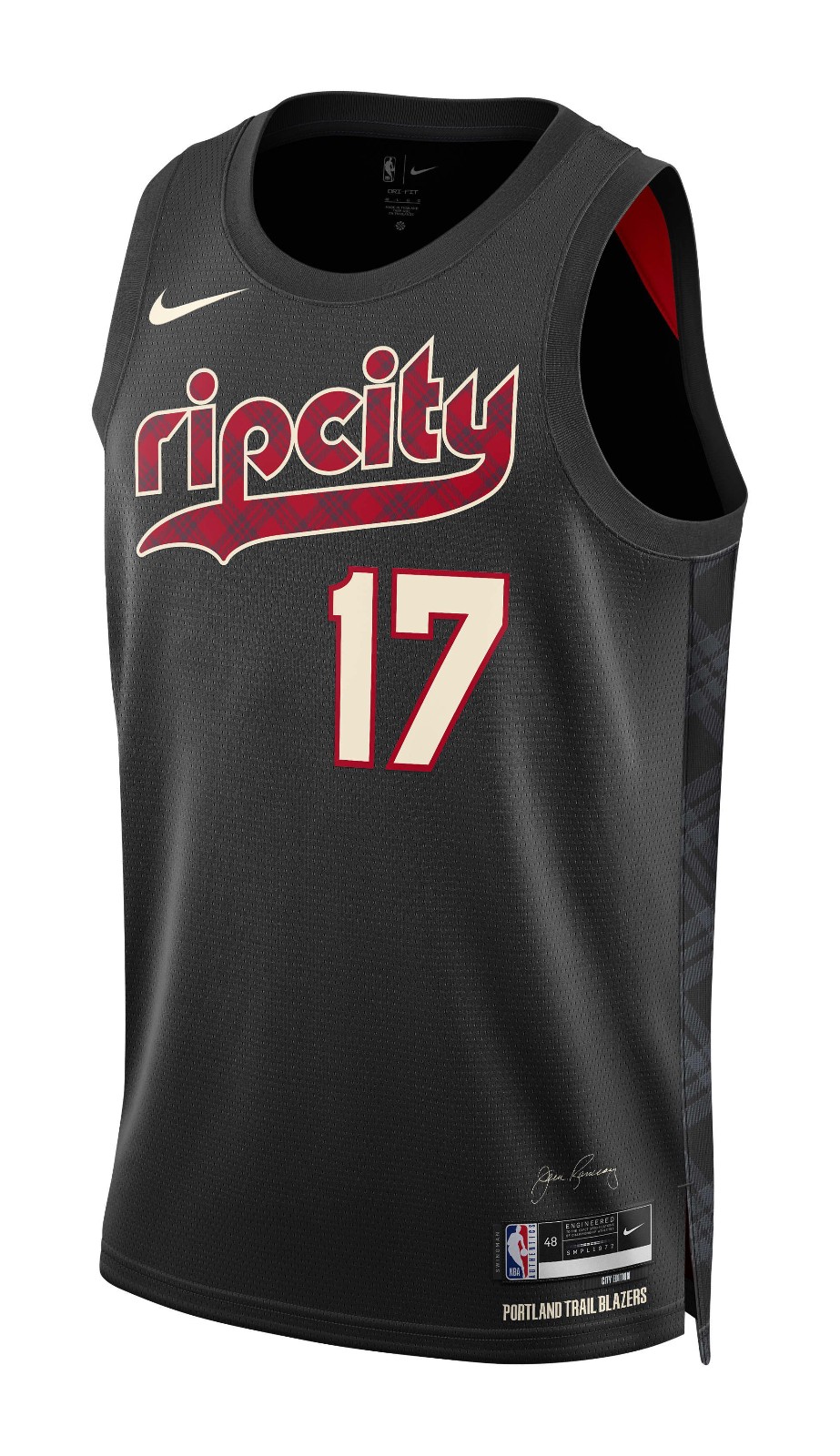 VN Design - Portland Trail Blazers #RipCityPride alternate jersey