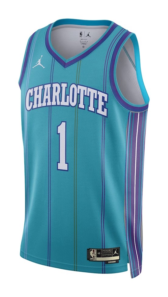 NBA - The '23-'24 Charlotte Hornets City Edition uniform merges