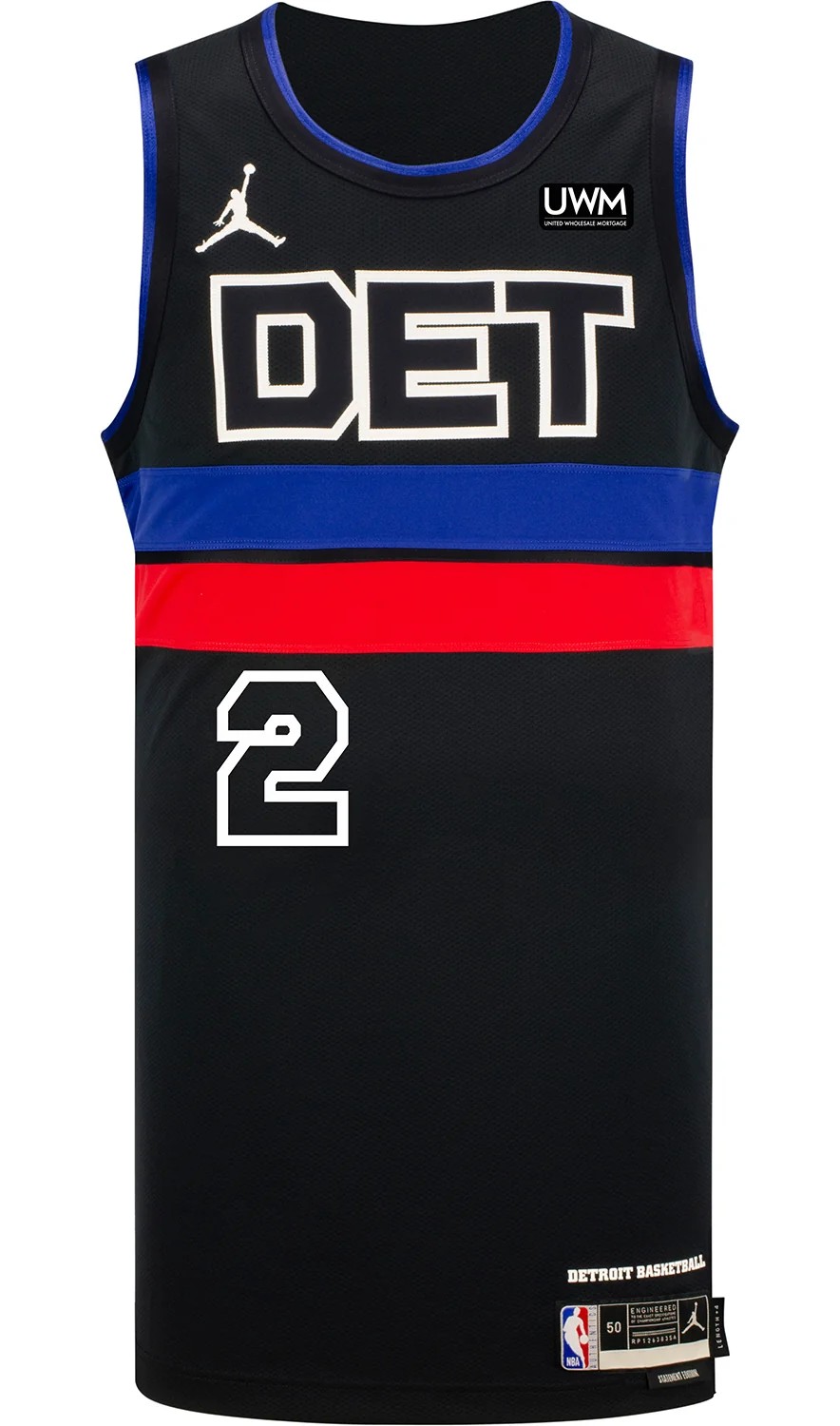 Detroit Pistons 20232024 Statement Jersey