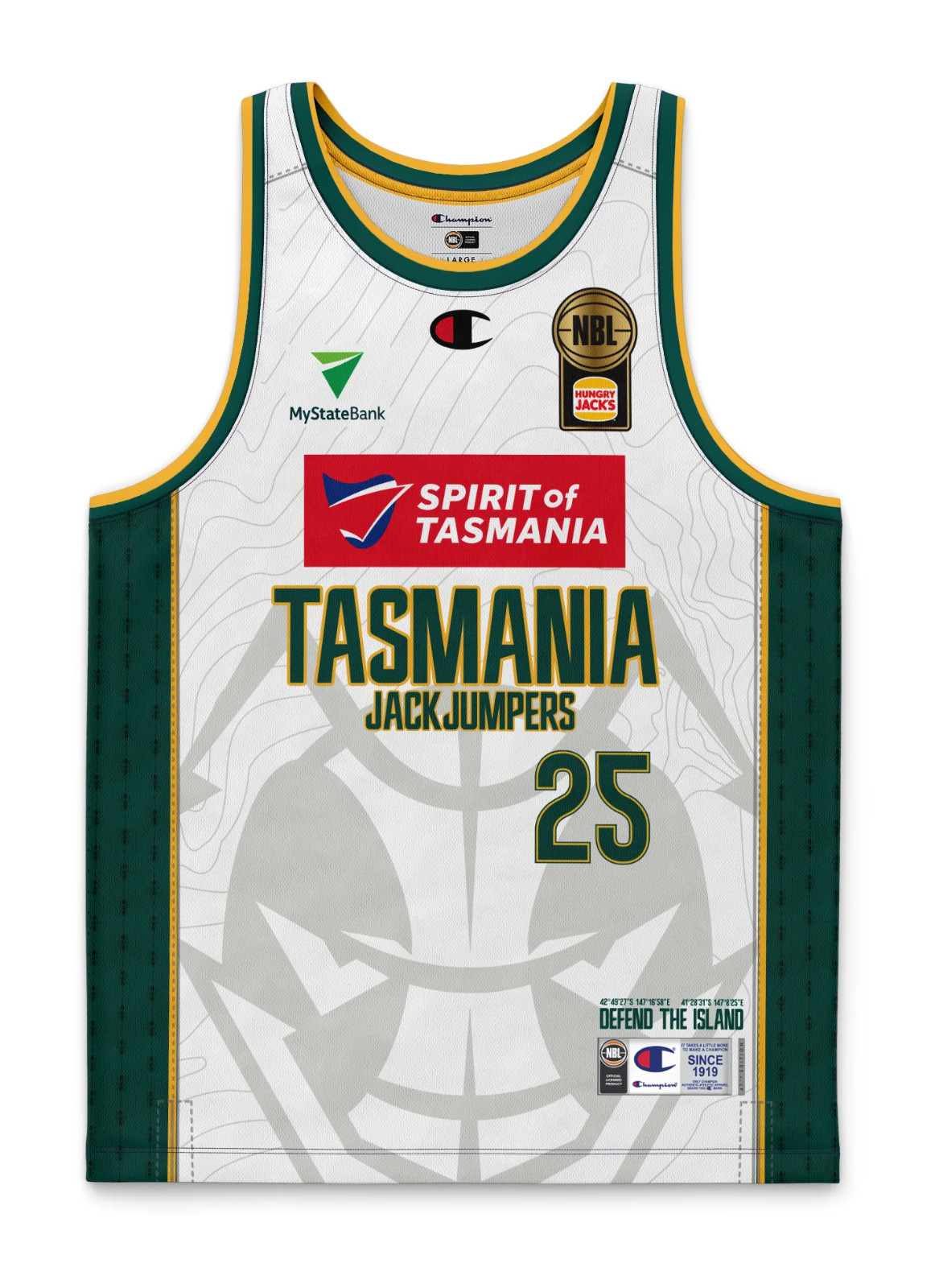 Tasmania JackJumpers 20242025 Away Jersey