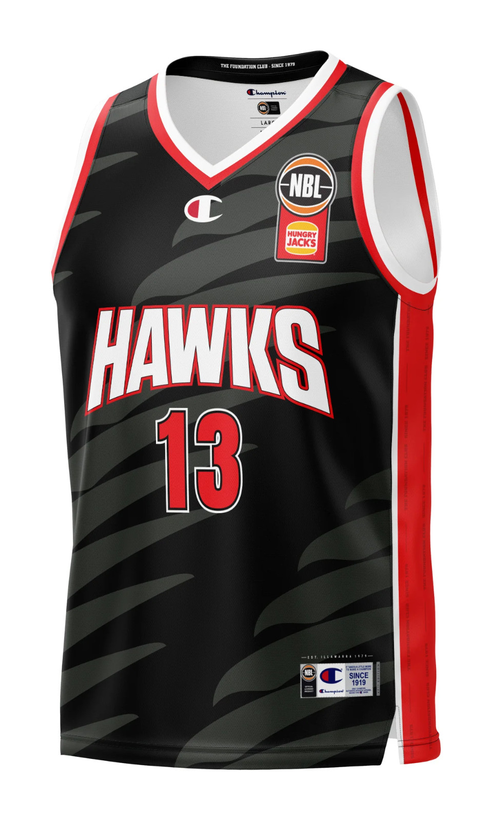 Illawarra Hawks 20242025 الطقم الاساسي