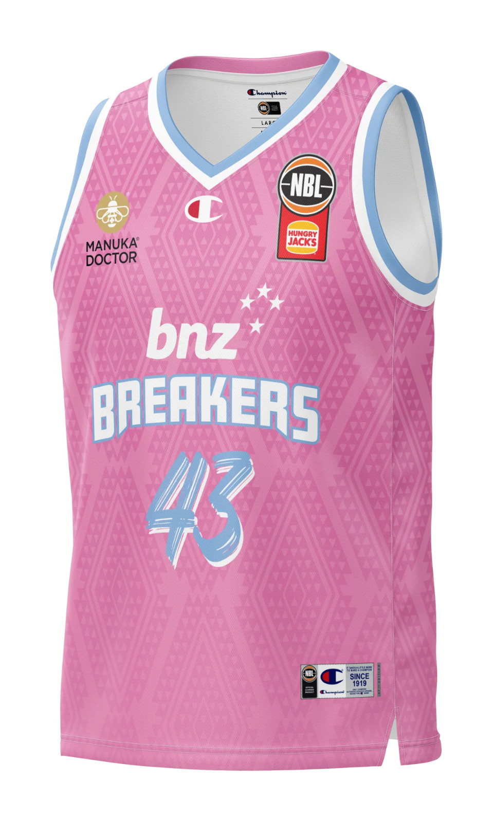 New Zealand Breakers 20242025 Home Jersey