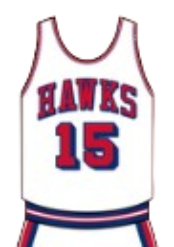 Maillots St. Louis Hawks 1955-56