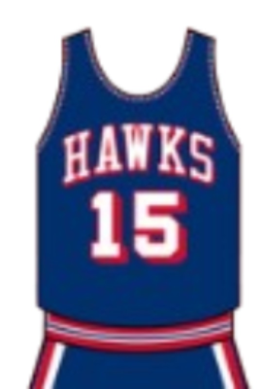 St. Louis Hawks 1955-1956 Away Jersey