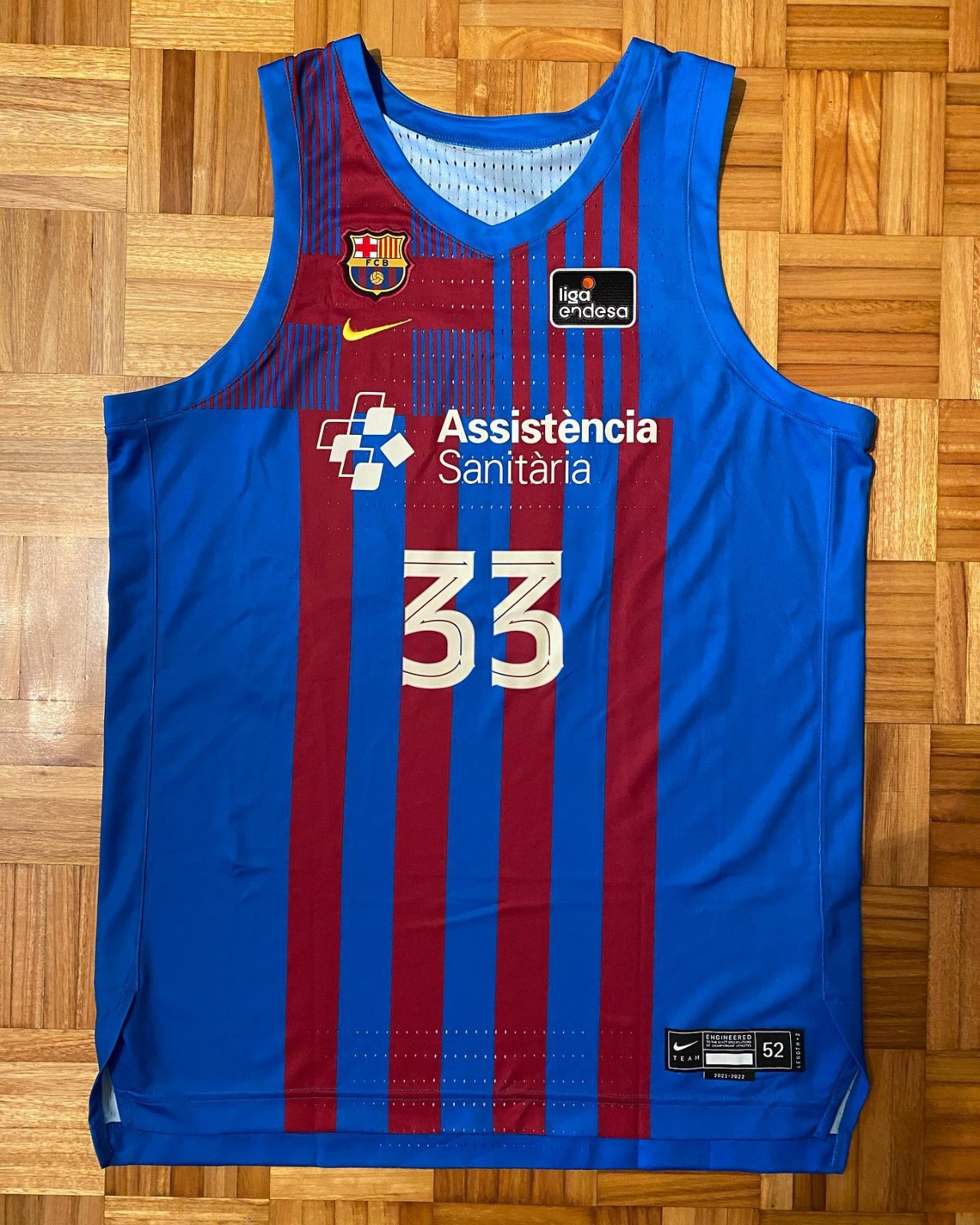 FC Barcelona 2021-2022 Home Jersey