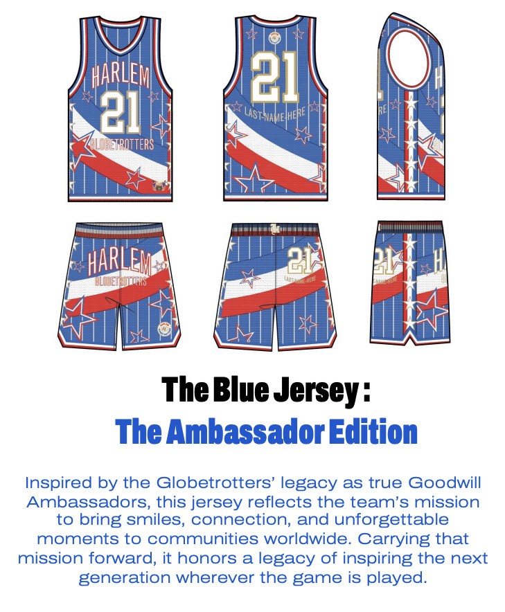 Harlem Globetrotters  50 ユニフォーム Vintage Platinum Fubu Harlem Globetrotters Goose Tatum #50