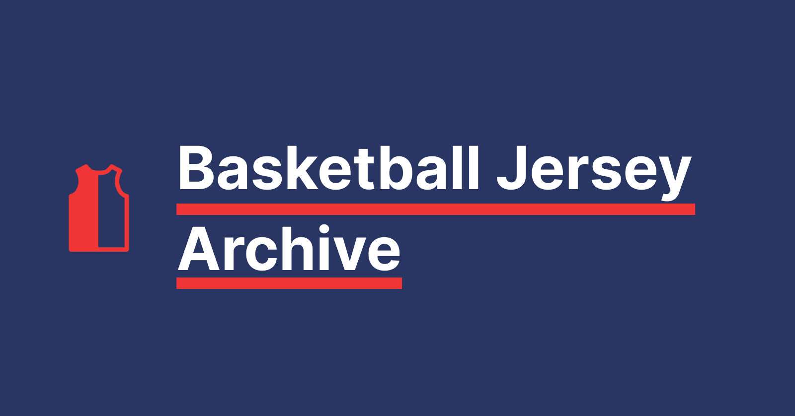Basketball Jersey Archive