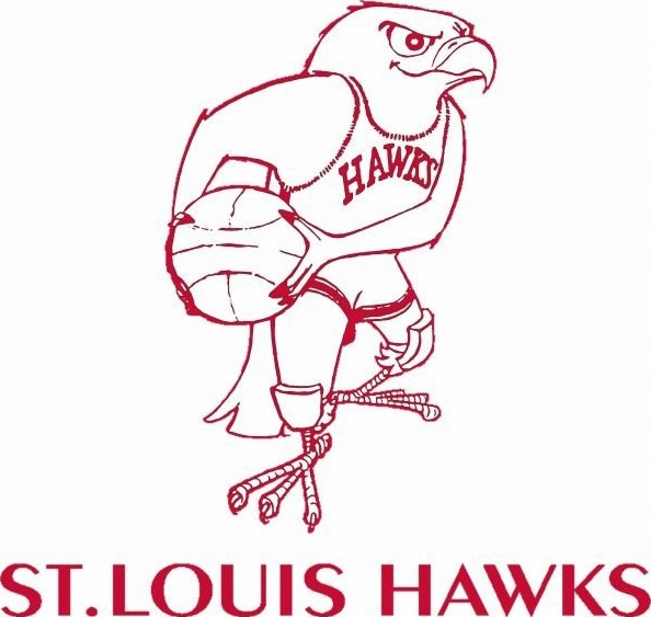 St. Louis Hawks 1959-1964 Home Jersey